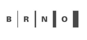 Brno logo černobílé